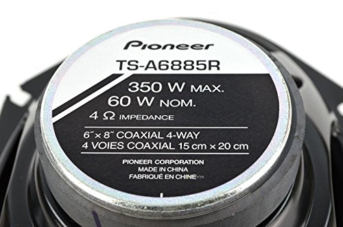 4) New Pioneer TS-A6885R 5x7/6x8 Car Audio Speakers 4 Way 350 Watts TSA6885R 4) New Pioneer TS-A6885R 5x7/6x8 Car Audio Speakers 4 Way 350 Watts TSA6885R